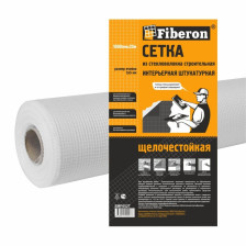 Сетка армированная стеклотканевая 5х5мм, 100смх20м белая FIBERON SMF 052TF