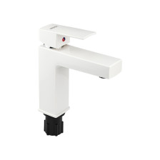 Смеситель для раковины однорычажный BRIMIX АБС-пластик белый/хром 5973