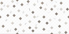Плитка облицовочная (25х50) Siluet белая мозаика GT125VG (Global Tile)