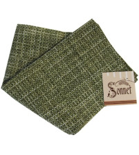 Полотенце рогожка с каймой Sonnet арт 9 Авокадо