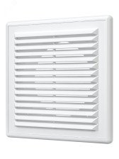 Решетка вентиляц. 150х150 с фланцем d=100 1515R10F