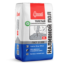 Пол наливной толстый 25кг Старатели