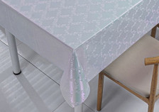 Клеенка на ткани 1,37мx0,28мм Богема Bogema 5259-3 перламутр