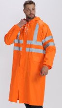 Плащ влагозащитный ProfLine Specialist, оранжевый СОП, размер 68-70