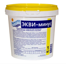 Средство для понижения уровня PH Экви-минус, порошок, ведро 1кг 95055