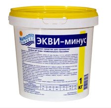 Средство для понижения уровня PH Экви-минус, порошок, ведро 1кг 95055