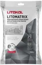 Фиброволокно полипропиленовое 12 мм LITOMATRIX (150 гр) Литокол