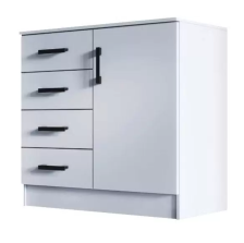 Комод К800-1Д Белый