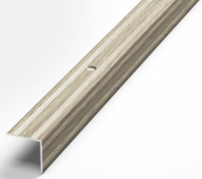 Порог Лука ПУ05 угол 0,9 м дуб беленый (087) 20х20 мм