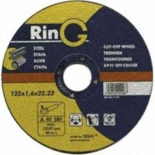 Круг отрезной по металлу 125х1,2х22 14А RinG