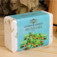 Брикет соляной с травами "Листья дуба" 1350г