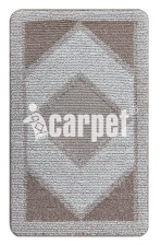 Коврик БУКЛЕ icarpet «Гармония» 60х100 бисквитно-кремовый 7