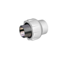 Муфта полипропиленовая разъёмная D25-3/4 наружная резьба Vekplast