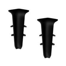 Угол внутренний Идеал Деконика черный