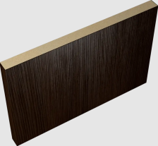 Добор МДФ экошпон венге 150х2100 (Бастион)