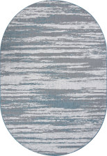 Ковер Kair S143 (циновка) blue 0,6х1,1м овал