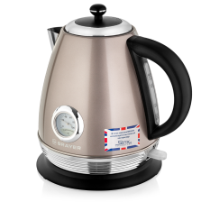 Чайник электрический BRAYER 1007 BK-RD 2200Вт 1,7л, сталь