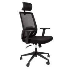 Кресло офисное поворотное SPARX FX-1 Toro Black/Black