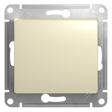 Переключатель 1-м скрытой установки Glossa GSL000261 бежевый