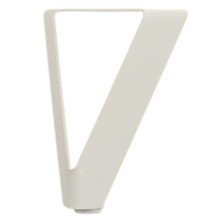 Опора металлическая регулируемая Вита 100мм белый мат