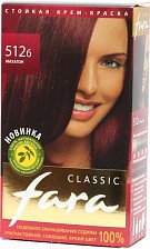Краска для волос FARA NEW 512б Махагон