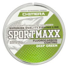 Леска CHIMERA SPORTMAXX Fluorocarbon Coating Deep Green 50 м, 0 10 мм цв  зеленый 306628