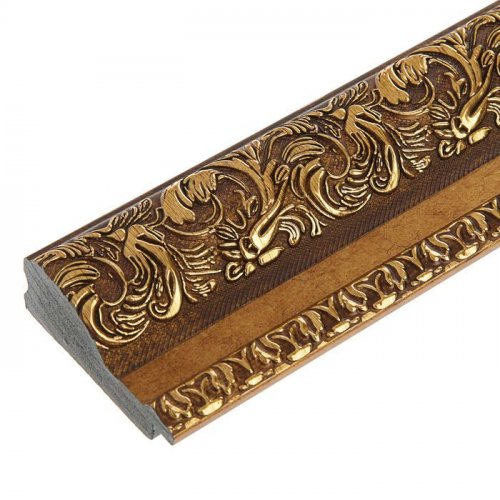 Брусок сращ. Резьбовой погонаж. Плинтус галтель, 300х2,5х1,25. Б/с 40*60*2200мм. 114.