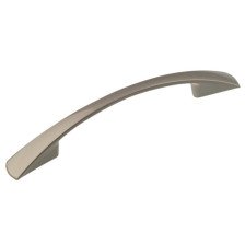 Ручка-скоба 96мм бабочка никель матовый