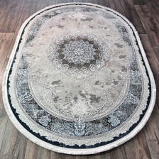 Ковер DECO 27257A NAVY-GREY 3,0х4,0м овал