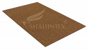 Коврик придверный грязезащитный 80х120 SHAHINTEX STRONG GRASS TПР соломенный 
