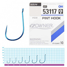 Крючки OWNER 53117 PINT HOOK №8 83569 (11шт)