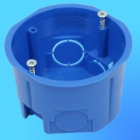 Коробка установочная скрытой установки С3М2 синяя