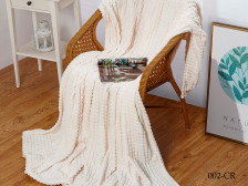 Плед велсофт Carre 180х200 Cleo 002-CR