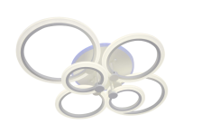 Люстра SR 3009/6B WT+RGB L800 x W600 x H170 148W 3000K-6500K 2.7кг