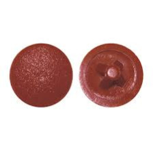 Заглушка для шурупа красно-кирпичная №2