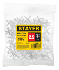 Крестики  для кафеля  2,5мм 200шт STAYER 3380-2,5