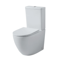 Унитаз Компакт EG311T безободковый, круговой смыв, с тонким сиденьем ДП