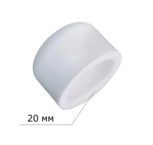 Заглушка полипропиленовая D20мм Vekplast