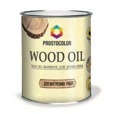 Масло льняное для дерева WOOD OIL оксидированное (0,75 л) Prostocolor