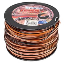 Леска Хопер TRIPLE COLORED-LINE крученый квадрат 3,0 мм х 61 м бобина