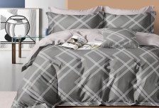 КПБ сатин набивной Satin de Luxe 874-SK 70х70 1,5 сп Cleo