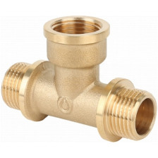 Тройник 1/2" ш/г/ш Gappo