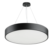 Люстра ЭРА SPO-131-B-40K-045 Ring 600х80 45Вт 4000K черный подвесной драйвер внутри