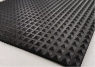 Напольное покрытие из резины 9007В пирамида 1,2м 3мм