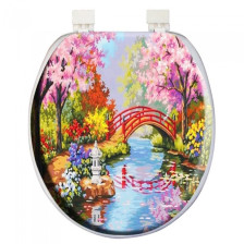 Сиденье для унитаза мягкое AQUA-Prime Digital 1232