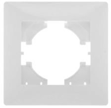 Рамка 1-м С1010-001 белый