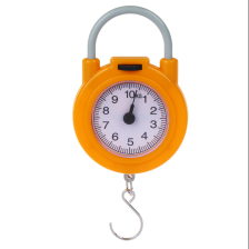 Безмен механический круглый пластик нагрузка до 10 кг 487-061