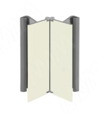 Мультиугол для цоколя h=150мм ваниль 004