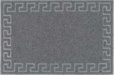 Коврик пористый 50х80см меандр SANSTEP (серый)