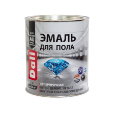 Эмаль для пола алкидно-уретановая база А (2л) Dali